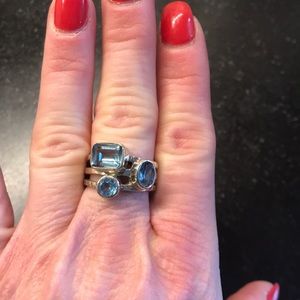 Blue Topaz ring